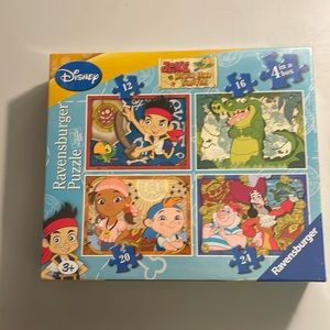 NOT ELIGIBLE FOR BUNDLE DEAL  NWOT  New Ravensburger  Disney 4-Puzzle Set